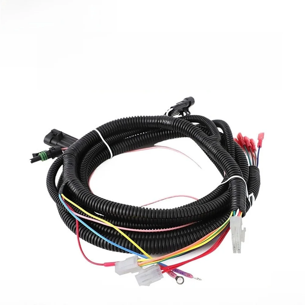 1 Piece Complete Wire Harness 625805 For EZGO TXT48 Cart 2010-2013 Main Wiring Kit Direct Replace Black
