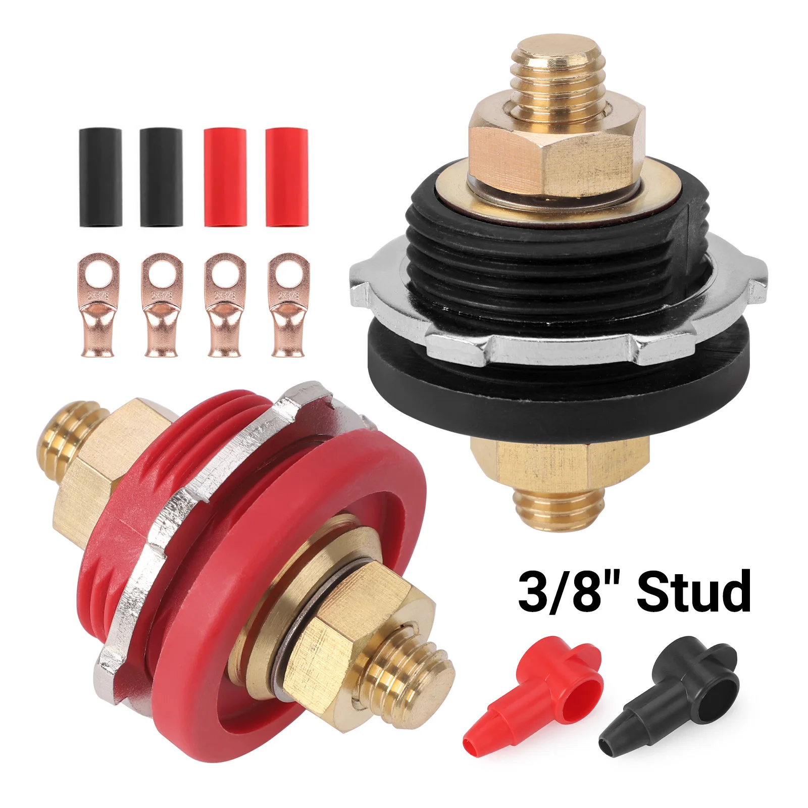 2025 New Heavy Duty Remote Battery Power Junction Connector 3/8