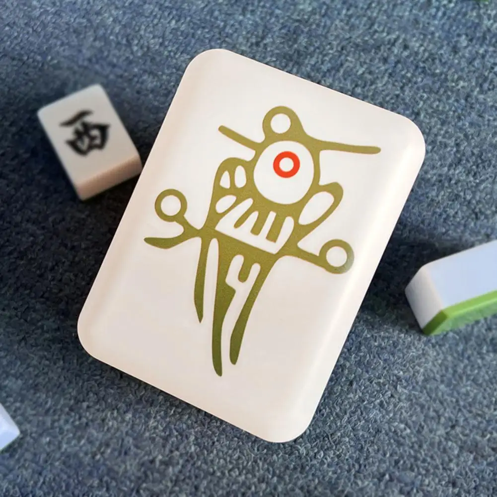 Mahjong Night Light temperatura di colore regolabile lampada da tavolo a forma di Mahjong ricaricabile dimmerabile morbida per comodino notturno