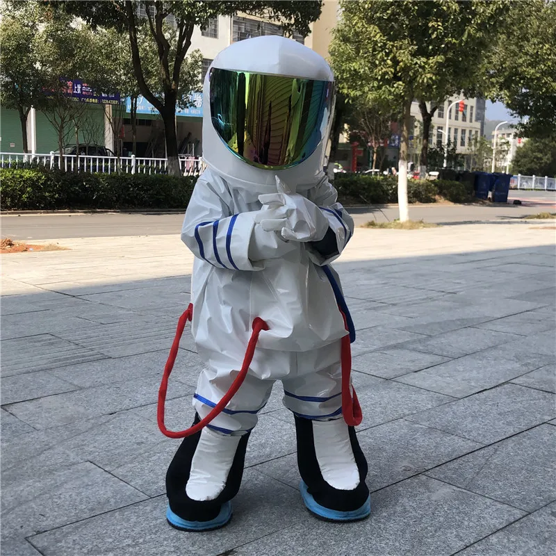 Kinder Raum Anzug Cartoon Puppe Kostüm Erwachsenen Walking Raum Anzug Astronaut Kleidung Requisiten Raum Kostüme