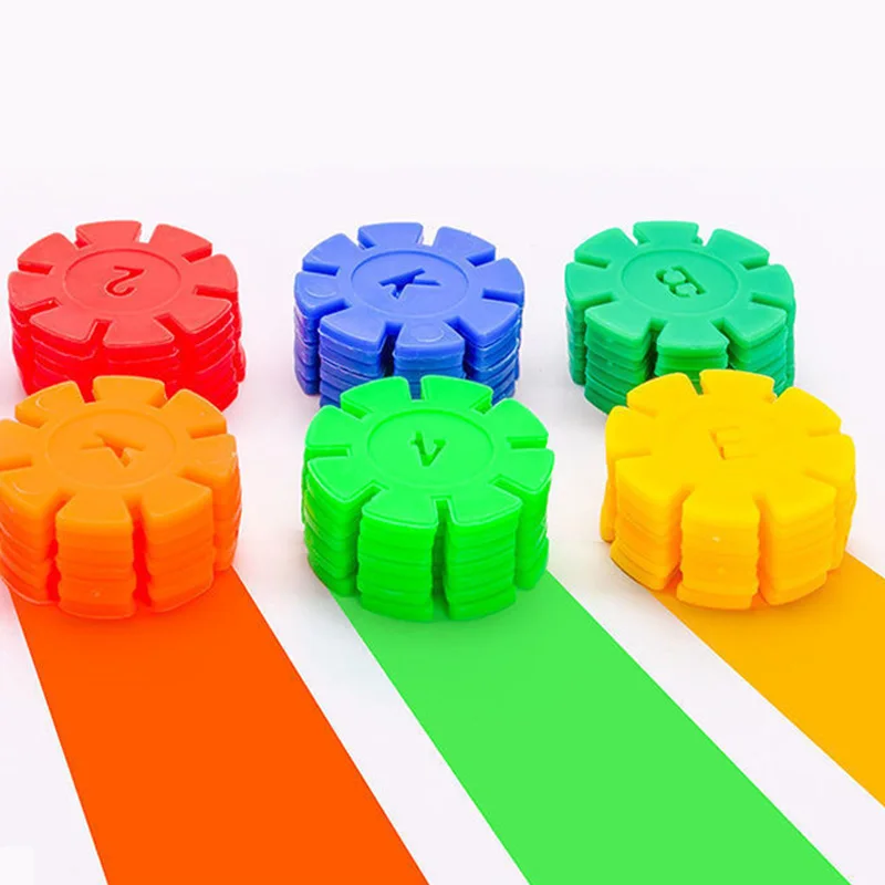 60 ~ 200 قطعة اللبنات المتشابكة ندفة الثلج للعب الإبداعي الملونة الوالدين والطفل الأطفال التعليم المبكر اللعب الهدايا TMZ #4