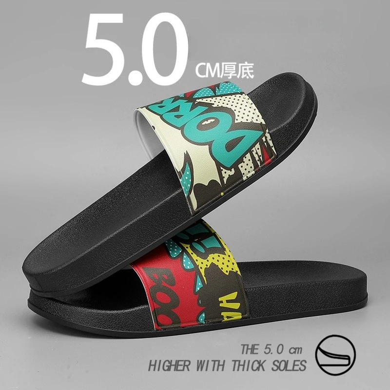 

Новые летние модные шлепанцы для пар 2026 года: легкие, с мягкой подошвой, нескользящие, износостойкие, повседневные пляжные сандалии