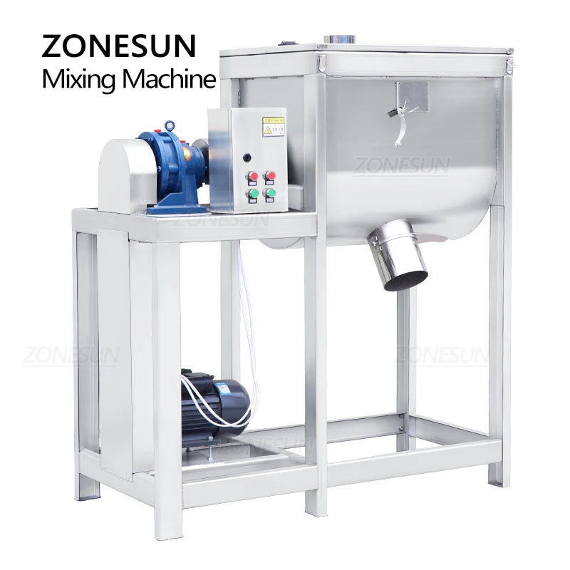 Машина для смешивания порошков ZONESUN, бак большой емкости для гранул, пищевое оборудование, промышленное оборудование ZS-BM500