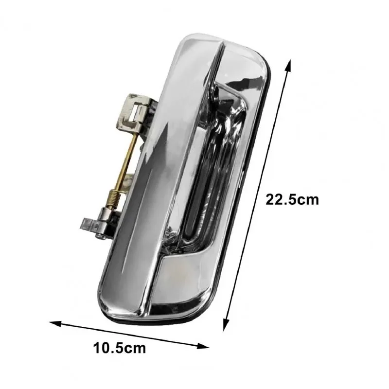 1Pc use for isuzu pickup d-max back door handle tailgate handle 2002 2003 2004 2005 2006 2007 2008 2009 2010 2011 2012 chrome