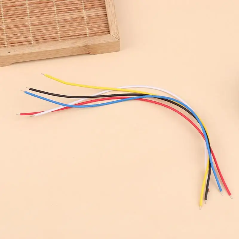 5Pcs/set Premium Copper Guitar Circuit Connection Kit Electric Guitar Internal Circuit Connection Cable