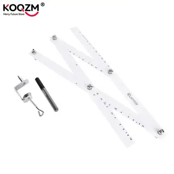 חם 34cm קנה מידה של ציור שליט אמן Pantograph מתקפל למדוד שליט מפחית Enlarger כלי אמנות קרפט למשרד ציוד לבית ספר