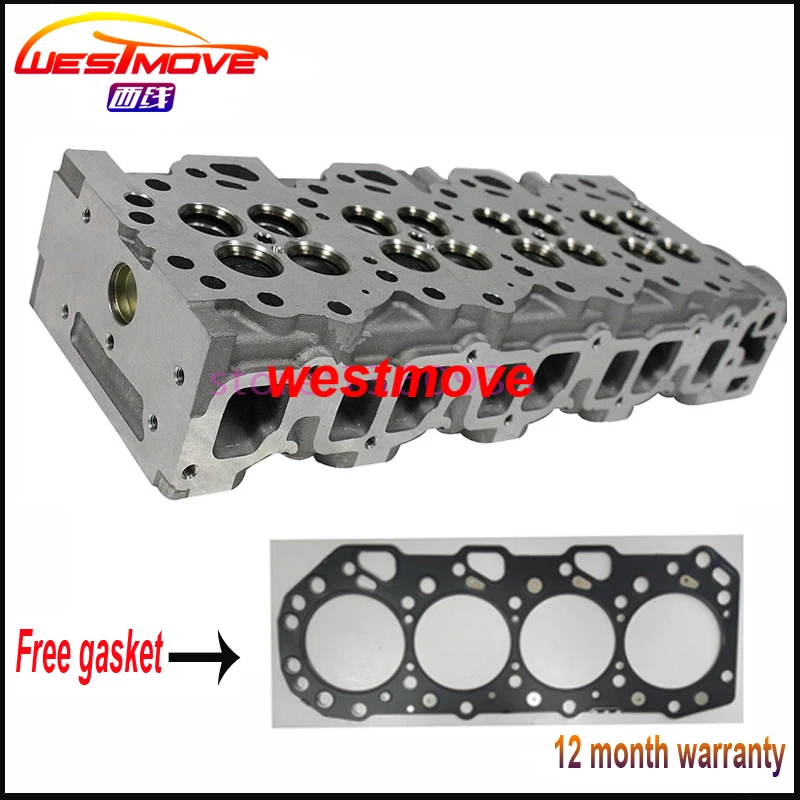 4JX1 Engine cylinder head for Isuzu Trooper Monterey 1998- Opel Monterey 2999CC 3.0 DTI L4 DOHC 16V 8-97245184-1 8972451841