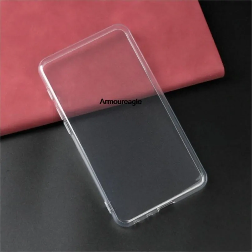 transparent soft silicone tpu mobile phone clear case guard protector on for inkpalm 5 mini reading back cover shield