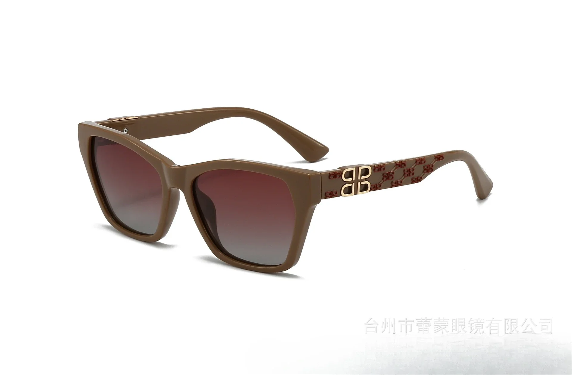 

New fashion sunglasses polarized high-end light luxury sunglasses star catwalk model UV protection wholesale goggles