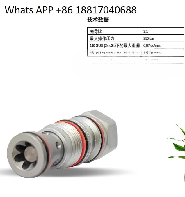 

Threaded Cartridge Valve CKCB-XCN CKGB-XCN Hydraulic Control Check Valve CKIB-XCN