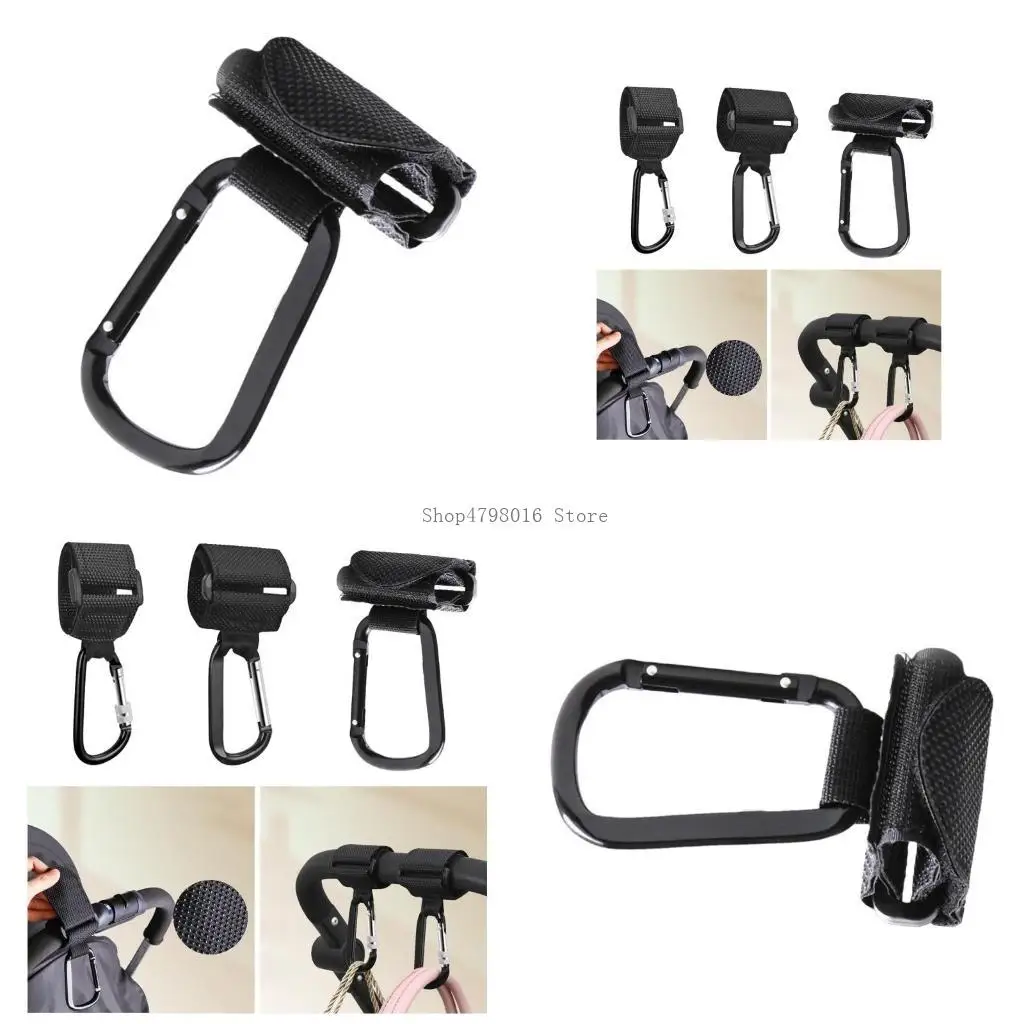 

Multipurpose Pram Hook Versatile Carabiner Hook Pram Hook Pushchair Attachments Versatile Carabiner Hook for Easy Use