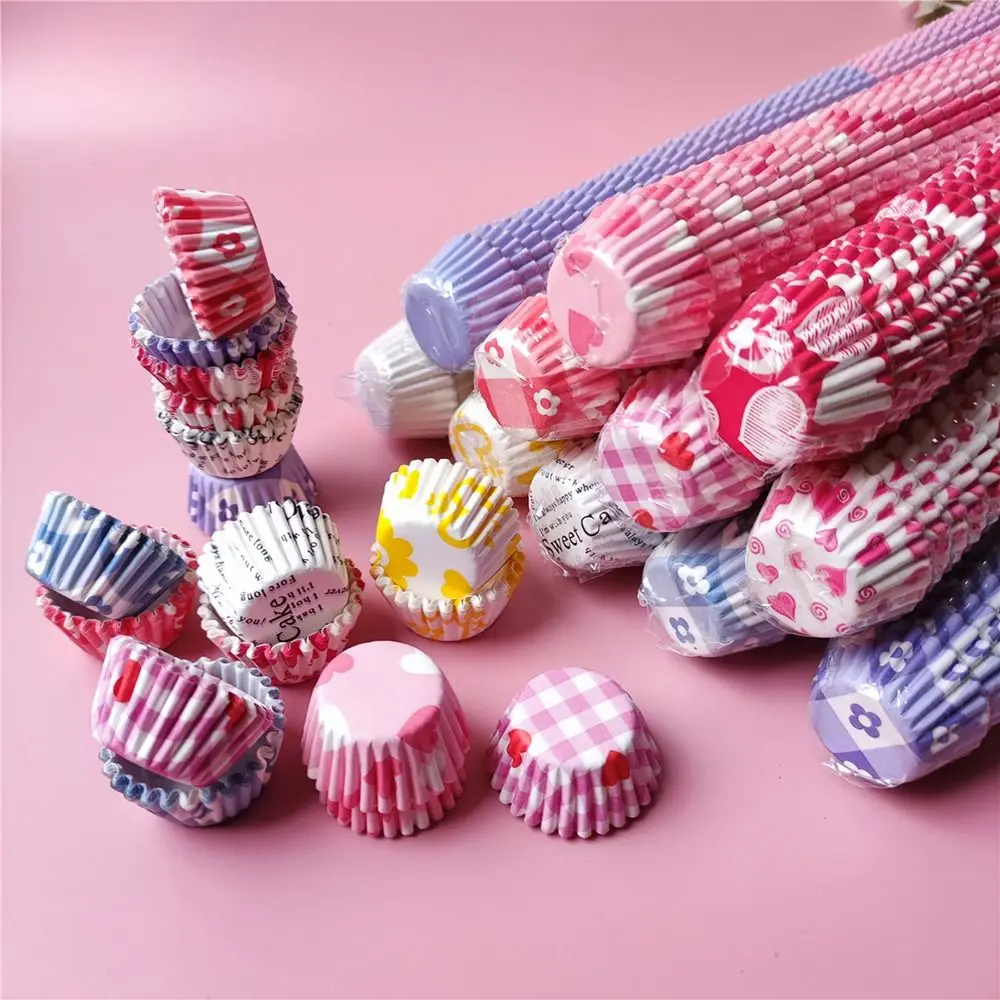 1000pcs Cupcake Liners Disposable Greaseproof Paper Muffin Baking Cups Non-stick Muffin Liners Cupcake Wrappers