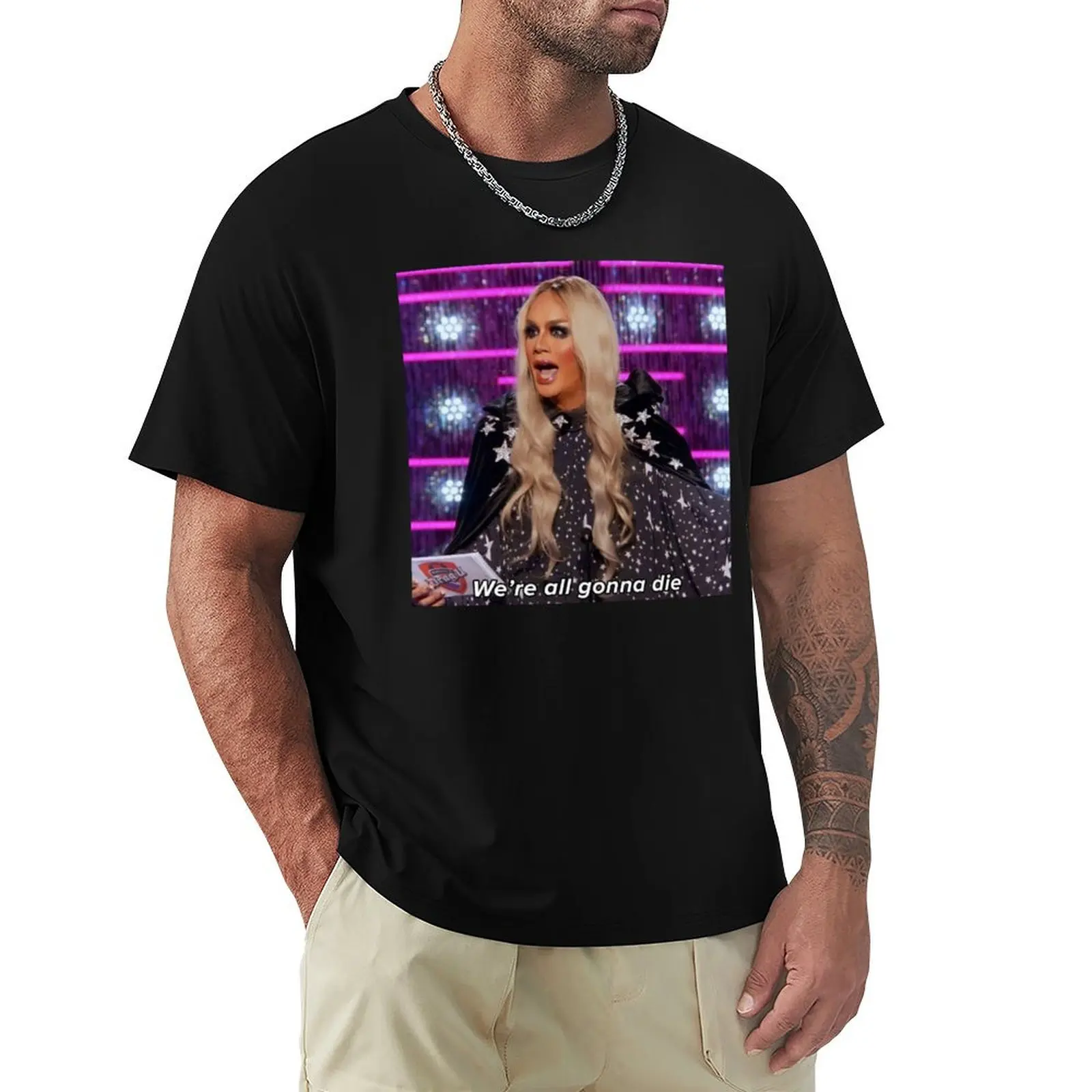 Raja Gemini - Drag Witch- RuPaul’s Drag Race All Stars 7 T-Shirt blacks tees mens vintage t shirts