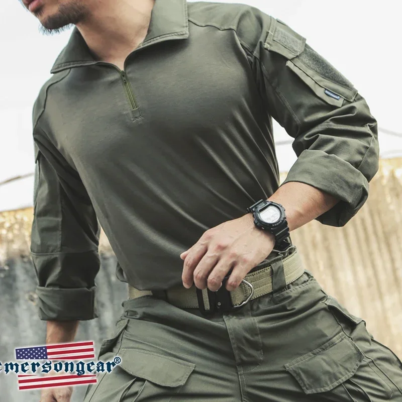 Outdoor Hunting Tactical Training Suit,GEN3 Camouflage Top,Tactical Pants,Camping Combat Uniform,G3 Flecktarn Set Men Field Kits