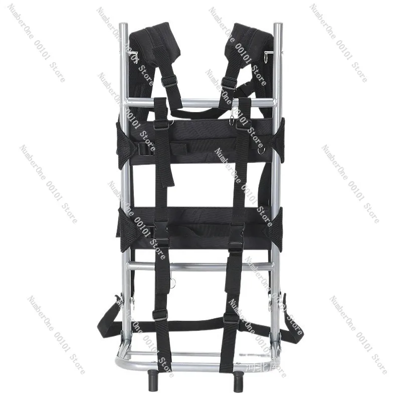 In-stock aluminum alloy folding hiking backpack frame,portable travel carrier for camping,trekking and outdoor adventure