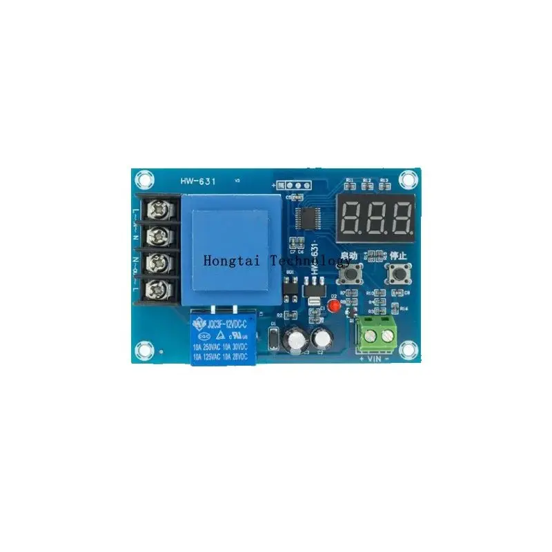XH-M602 lithium battery charging digital display control module battery charging control switch protection board