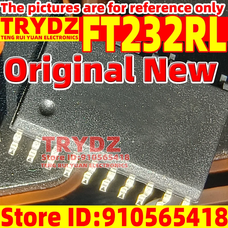 10-1pcs Original New FT232R FT232RL SSOP28 USB to serial port chip bridge chip