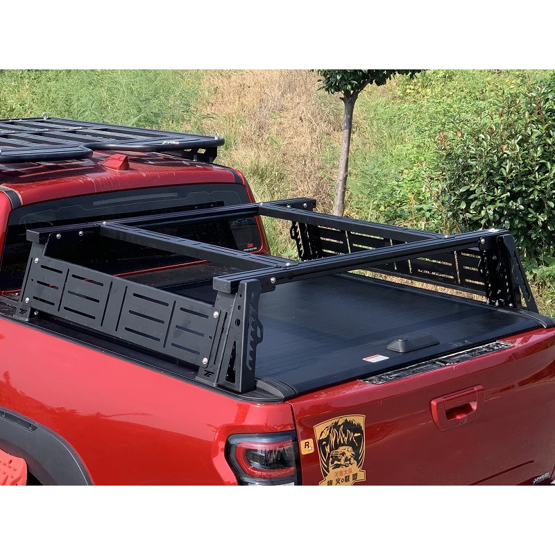 High Quality4x4 Pickup Truck Black Stainless Steel Universal Roll Bar For HILUX Ranger D-MAX