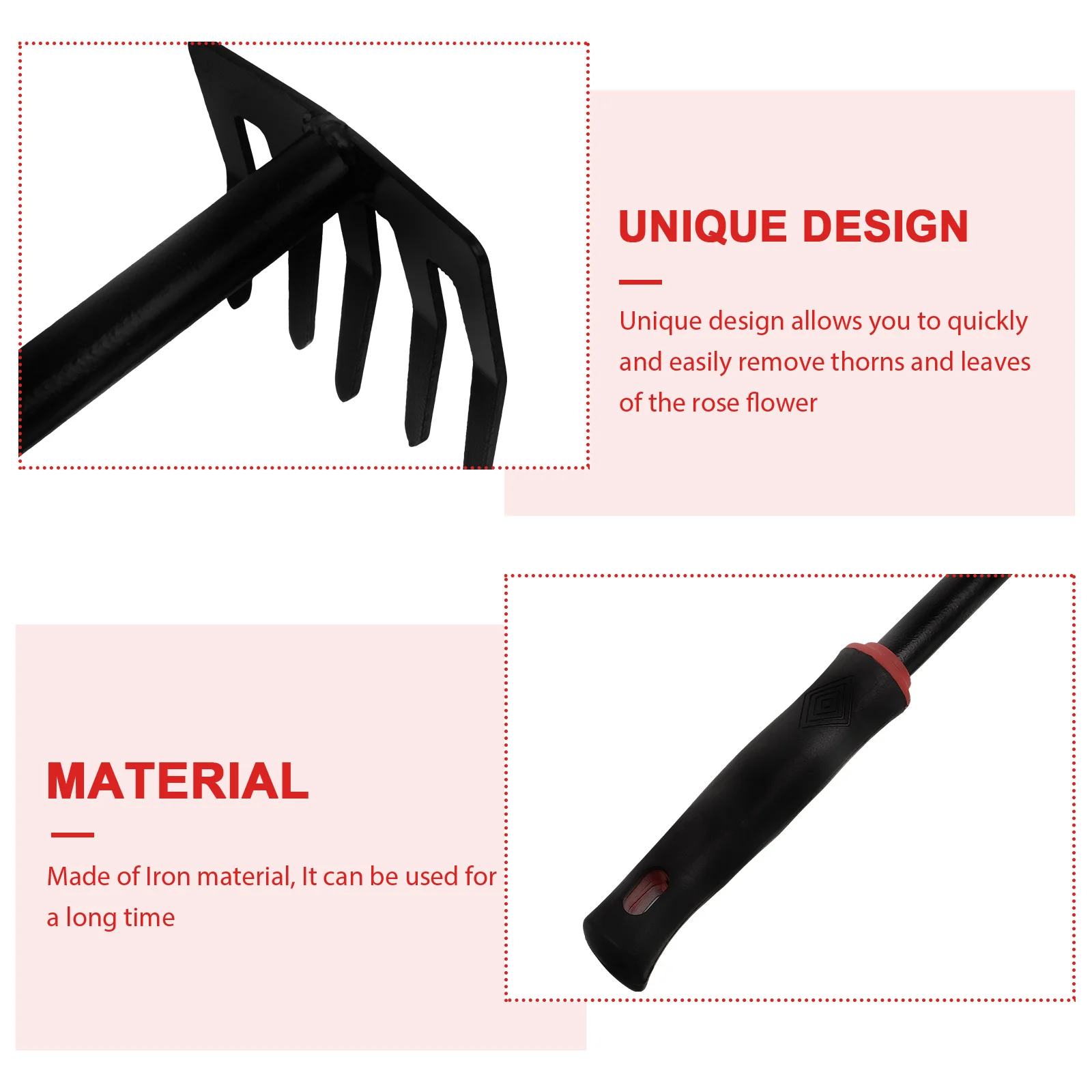 Puncture Pincers Rose Flower Stem Stripper Cleaner Roses Tools Floral Iron Florist