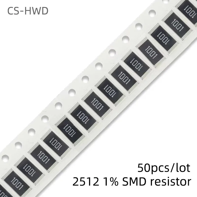 50Pcs 2512 1% Smd R…