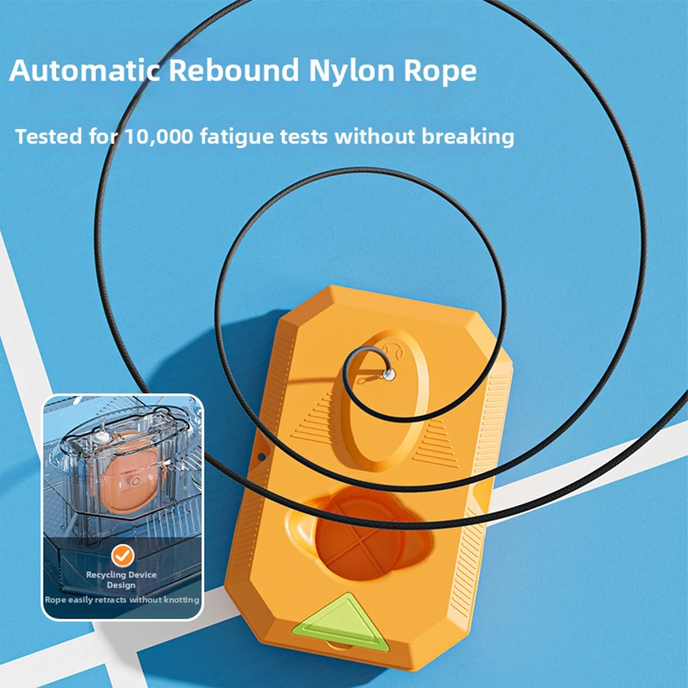 

Tennis Rebounder Trainer Exercise Aid Automatic Rebound Tennis Trainer Practice Reaction Training Primary Tool For Beginner