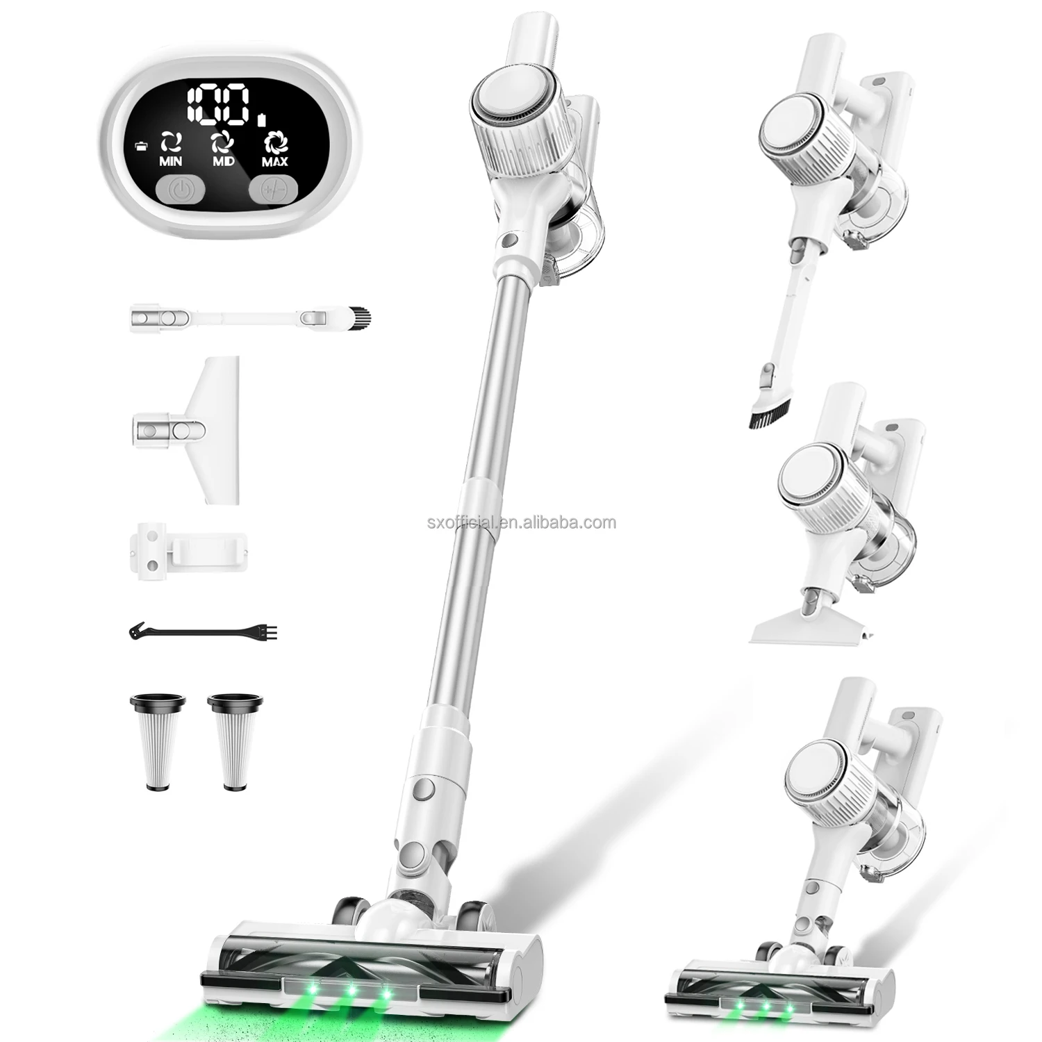 

Беспроводной пылесос 8-в-1 | Супер всасывание 2200 мАч | Легкий портативный прибор для автомобиля и отеля