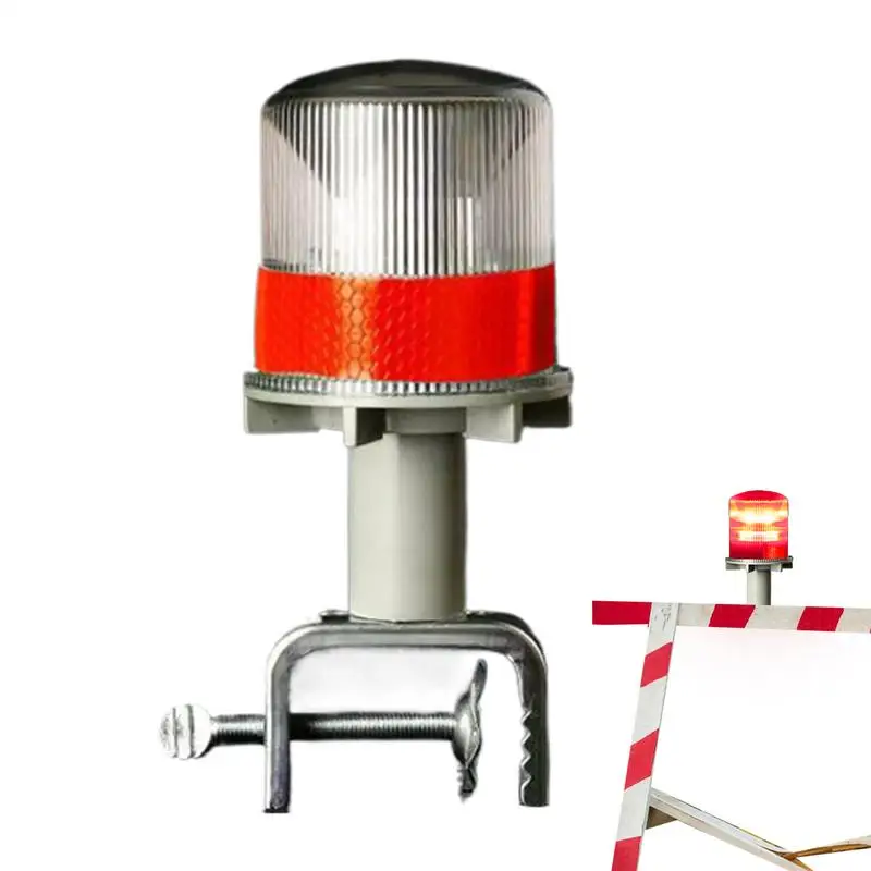 

Strobe Lights Solar Powered Beacon Flashing Lamps Industrial LED Warning Lights Waterproof Safety Flashing Lamp For Traffic