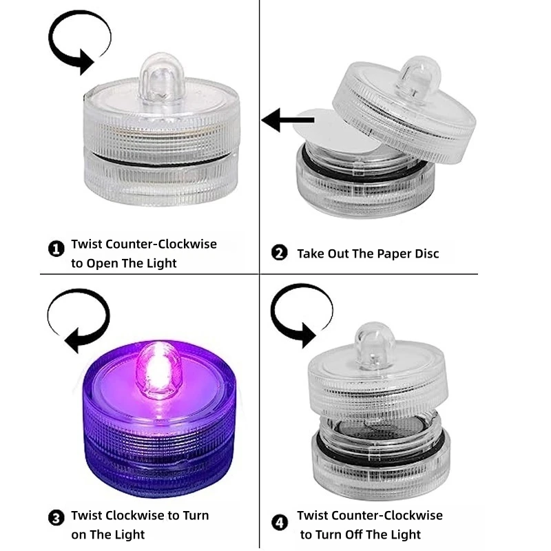 Mini Led Draadloze Hechting Led Auto Interieur Omgeving Licht Afstandsbediening Decoratieve Dak Foot Sfeer Licht Roller Batterij