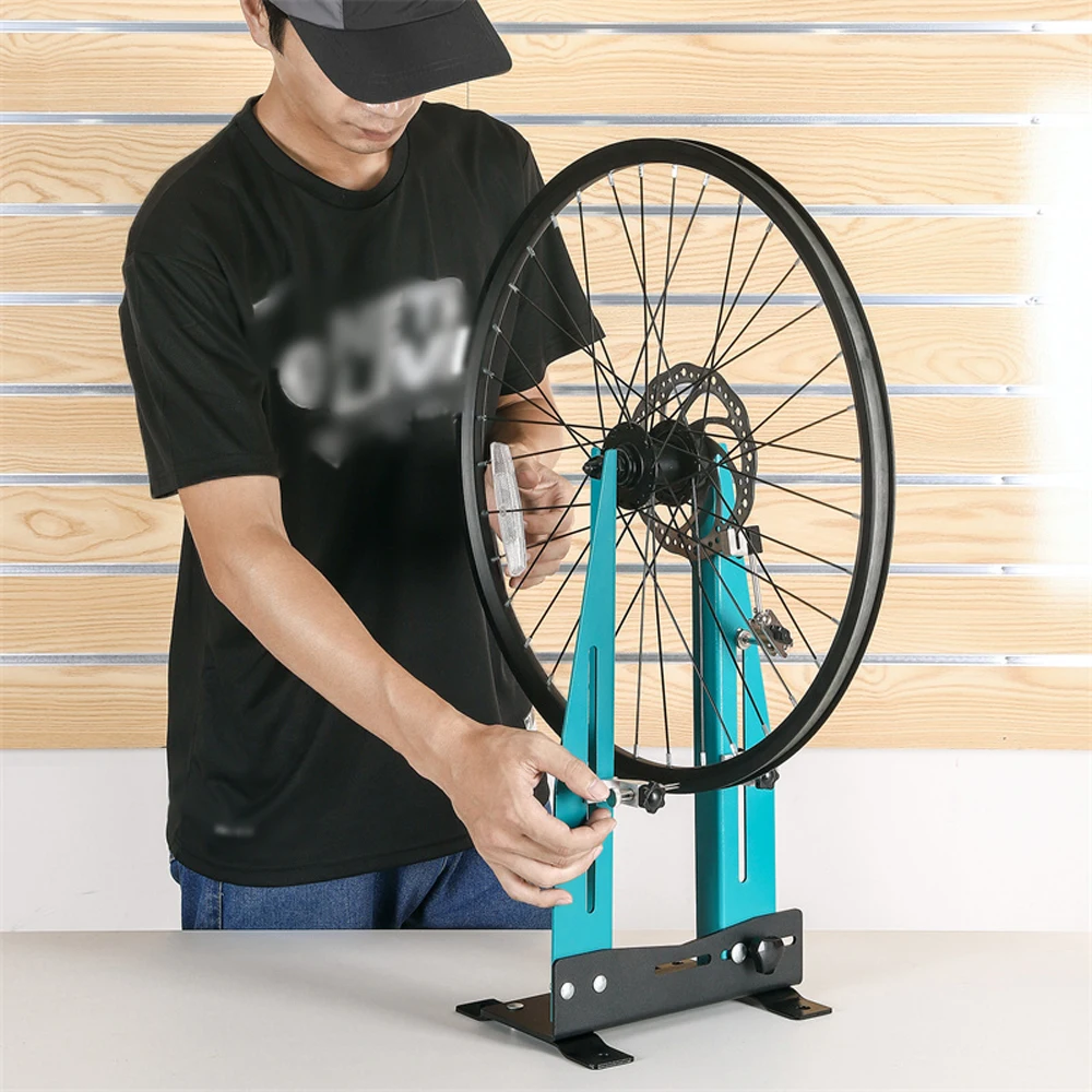 Professional Bicycle Wheel Truing Stand Bicycle Rims Repairing Bracket Bike Wheel Maintenance Rack Or Brake Discs Cycle Accessor