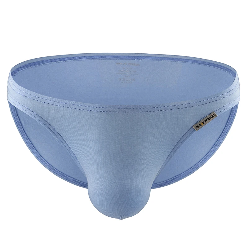 Men's Modal Low‑Rise Triangle Briefs Soft Stretchy Breathable Daily Wear Male Underwear Underpants