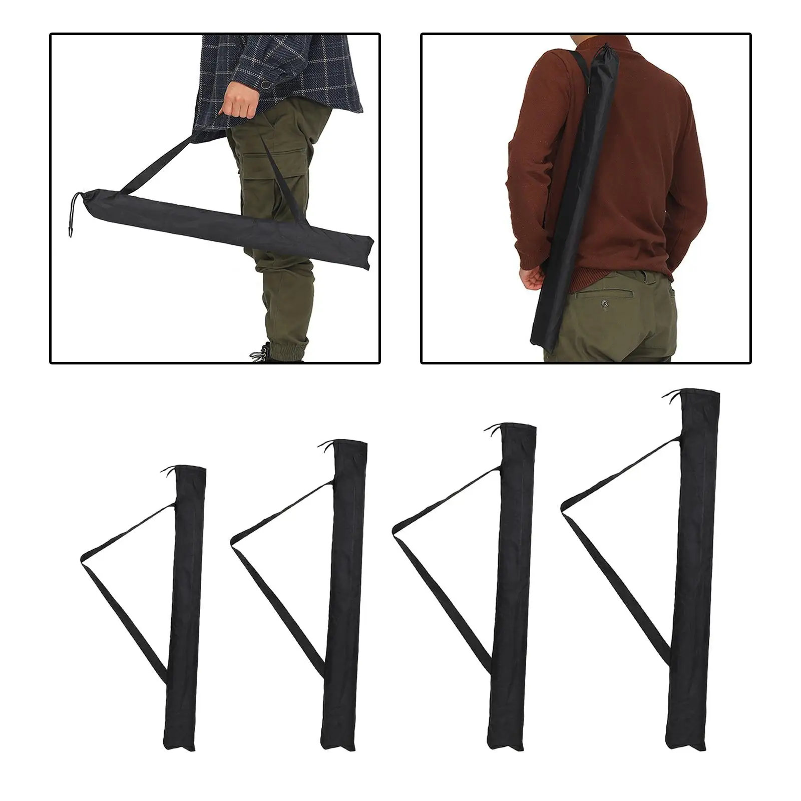 Custodia per mazza da baseball in tessuto Oxford Comoda custodia per stecca da biliardo Borsa da stecca da biliardo portatile per bambini Biliardo da softball