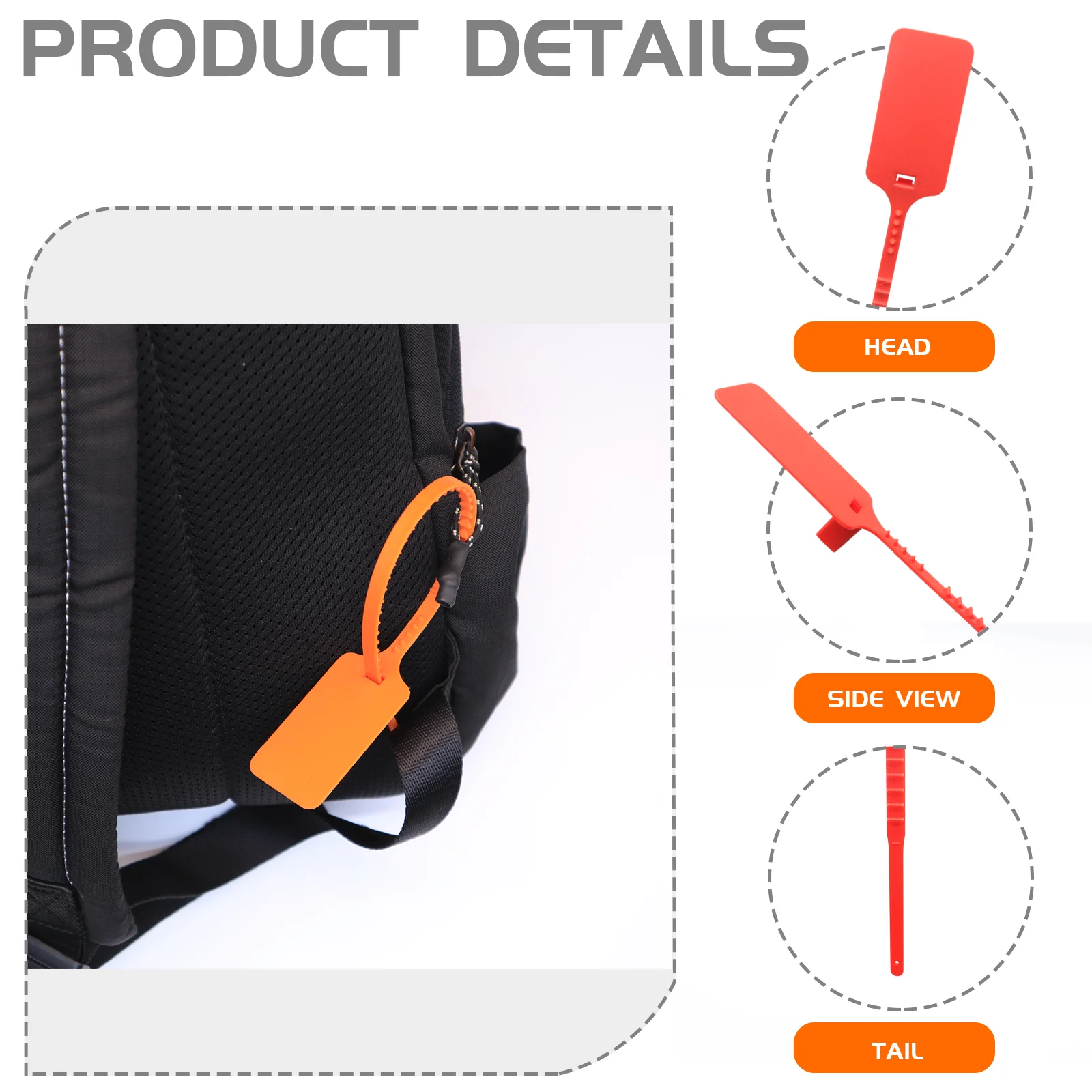 100pcs NEW 2013 2017 “OW” Zip Tie Disposable Plastic Tag Off Sneakers Shoes Decorations Red Beige Security Seals In Stock