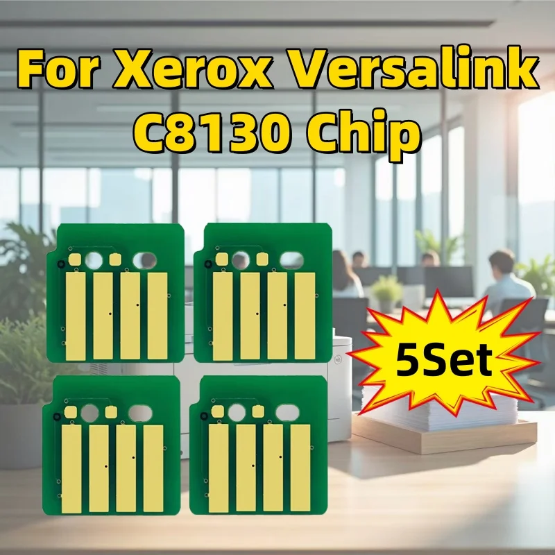 

5Set C8130 Toner Chip For Xerox Altalink C8135 C8145 C8155 C8170 Printer Cartridge 006R01746 006R01747 006R01748 006R01749