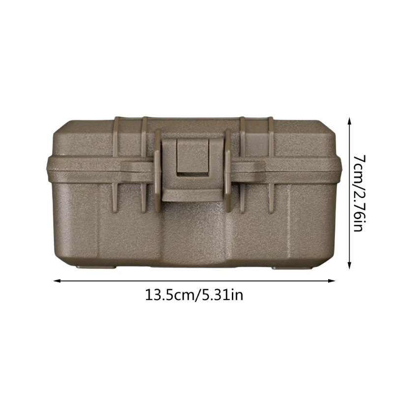 Outdoor Survival Container Shockproof Storage Case Plastic Protective Hard Case