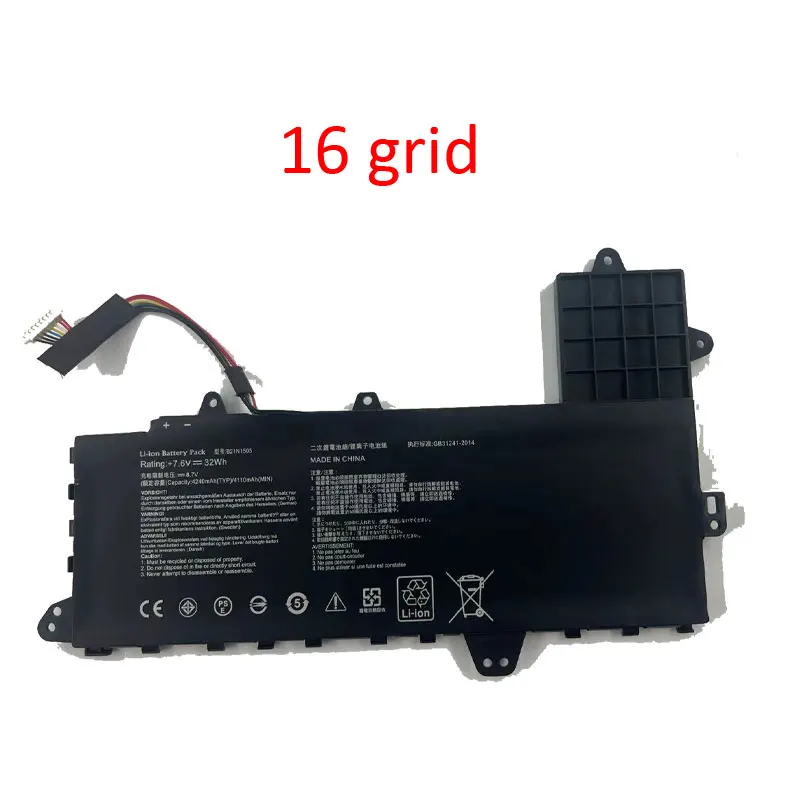 B21N1505(25 griglie o 16 griglie) batteria per Laptop per ASUS E402M E402MA E402S E402B E402N E402NA E402WA E402SA