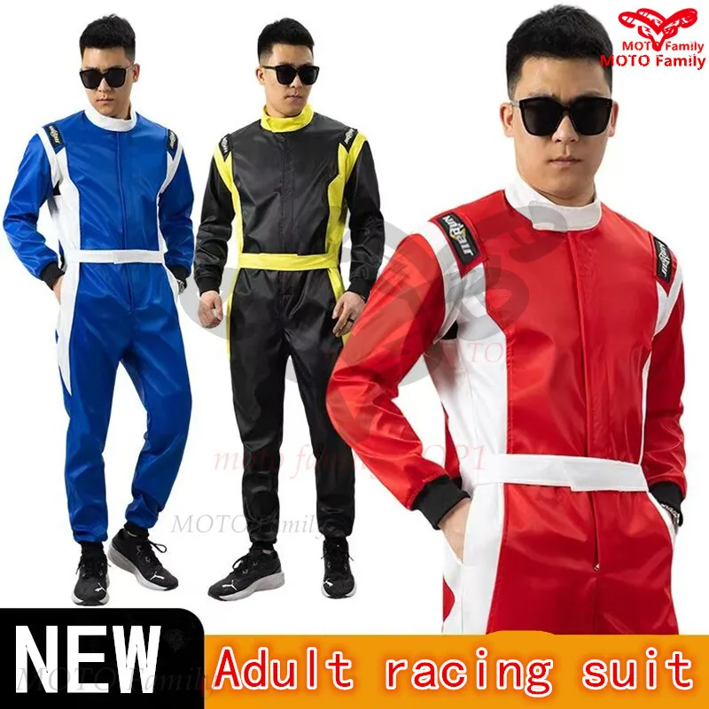 

Adult racing suit, beach bike racing suit, go kart jumpsuit S-4XL