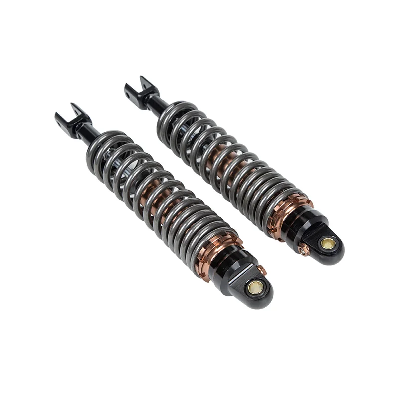 375mm Motorcycle Rear Shock Absorber Universal Suspension Damper for ATV Quad Dirt Bike Scooter Go Kart Replacement