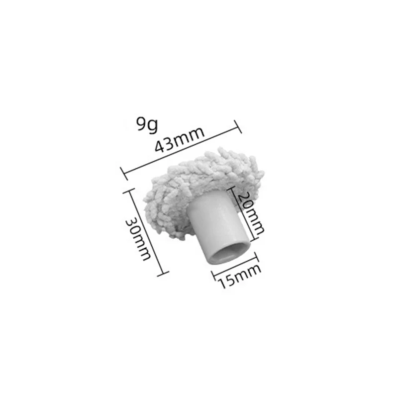 Small Mop Cloth Rags For Ecovacs Deebot X2S Robotic Vacuum Cleaner Replacement Edge Attached Pads Spare Parts Accessories