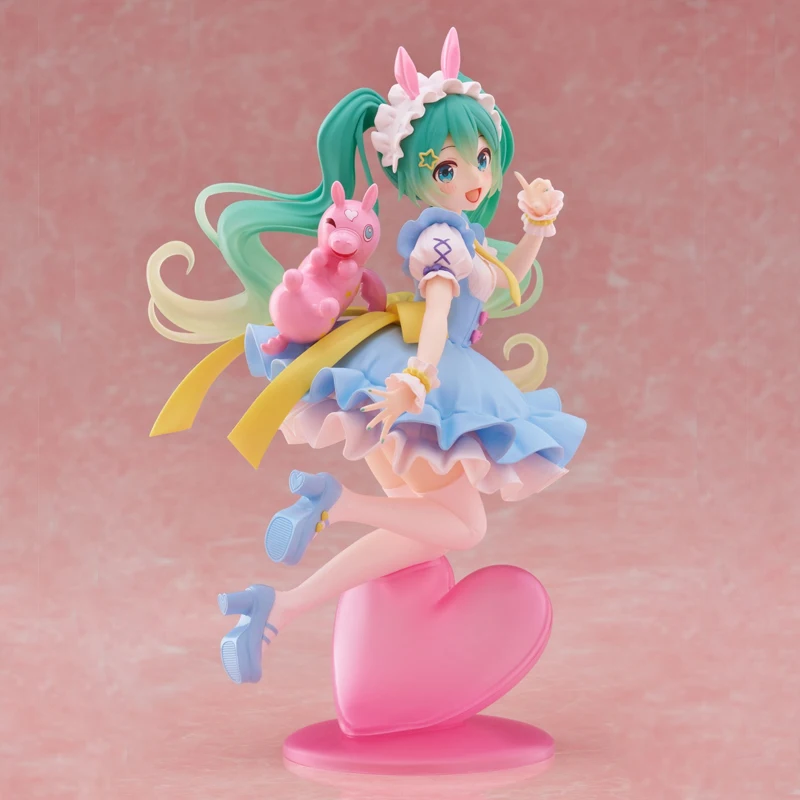 Originale Genuino Bandai Namco Banpresto Hatsune Miku X Rody Amp Fiaba Ver. Giocattolo per collezioni di figurine anime in PVC, regalo in magazzino