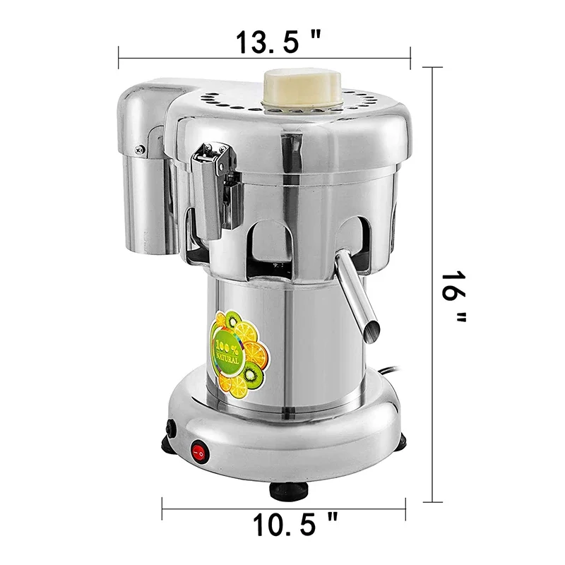 Shanyou Commercial Centrifugal Juice Extractor Stainless Steel 370W Electric Celery Juicer Juice Making Machine For Vegetable