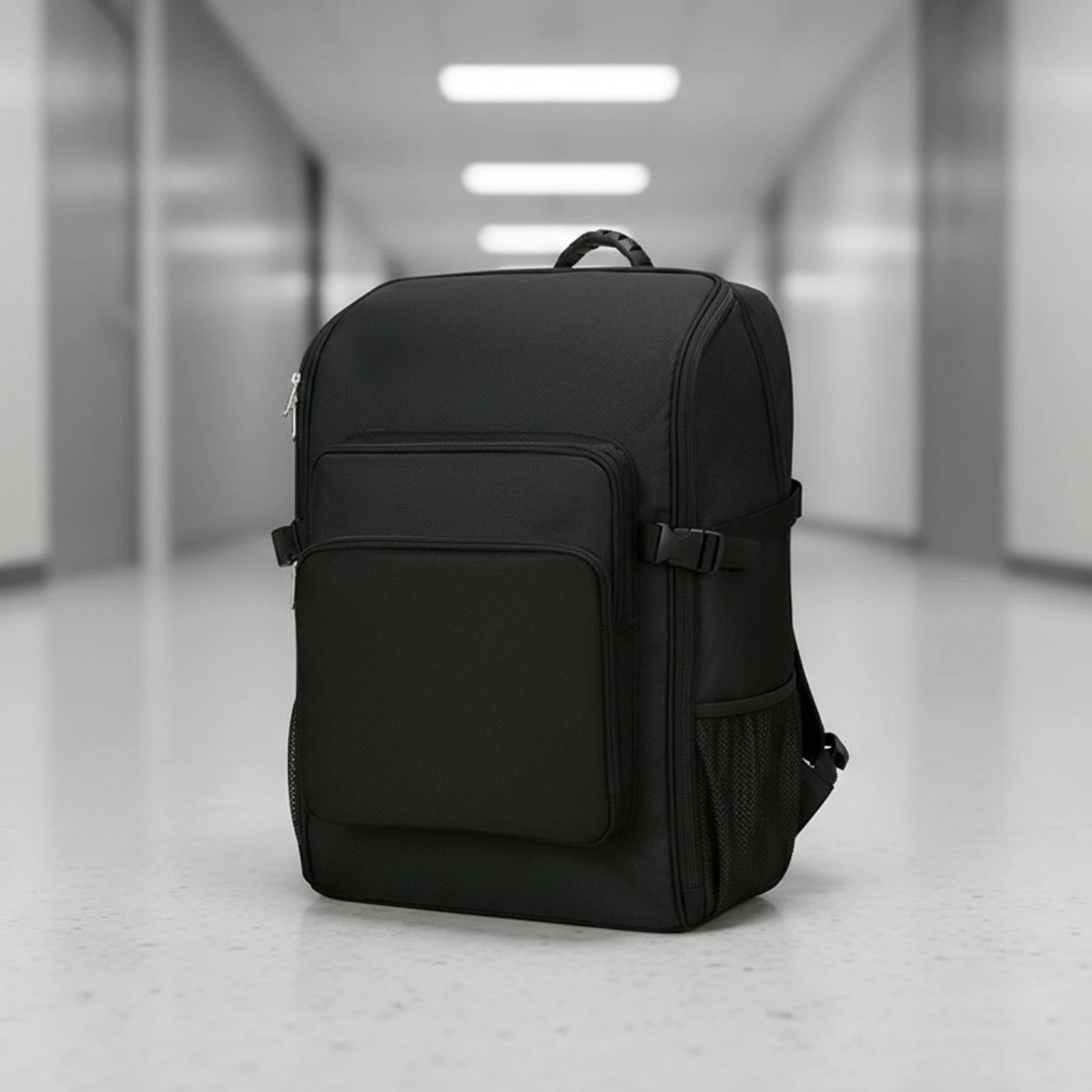 Cleaning Backpack Sturdy Cleaning Tools Backpack Housekeeping Bag with Straps Structured Professional for Cleaners