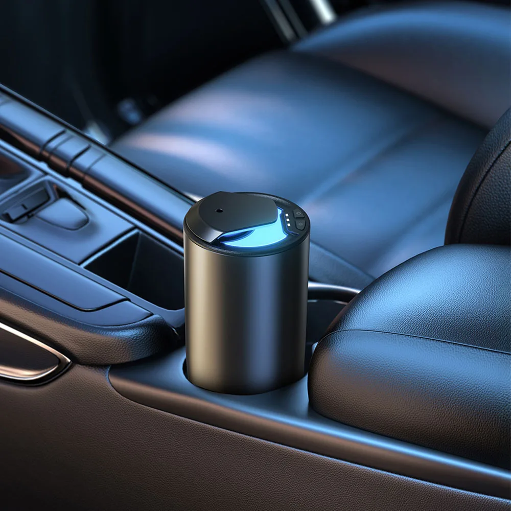 SCENTA Deluxe Electric Portable Car Air Freshener Diffuser with Ambient Light Wireless Automatic Car Air Freshener Fragrance