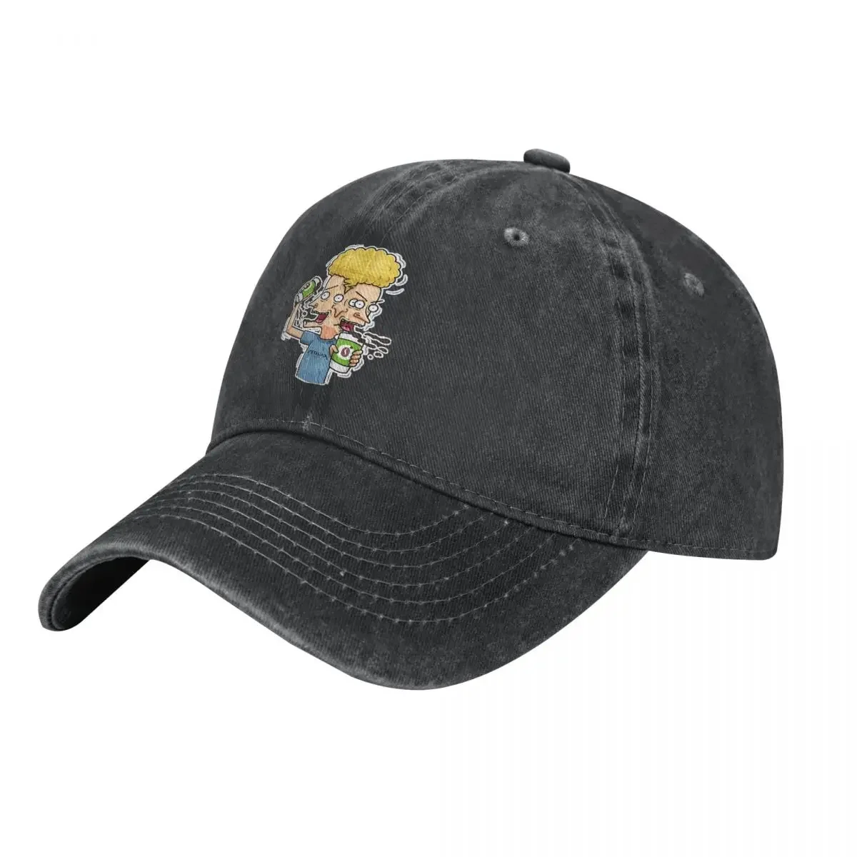 Pure Color Dad Hats Busy Women's Hat Sun Visor Baseball Caps Beavis and Butthead Funny Sarcastic Cartoon Peaked Cap