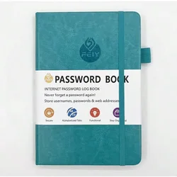 Password KeeperA5  Notebook Journal Notebook Organizer for Computer Internet Address Site Logins Office