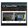 Android 15 Carplay対応 カーラジオ トヨタ プリウス XW30 2009 2010 2011 - 2015 ナビ GPS マルチメディアプレーヤー wifi+4G BT オート 2DIN 2