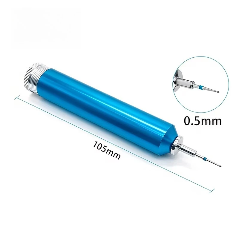 Blue Tungsten Steel Brush Rust Ring Remover Massage Polishing Motor
