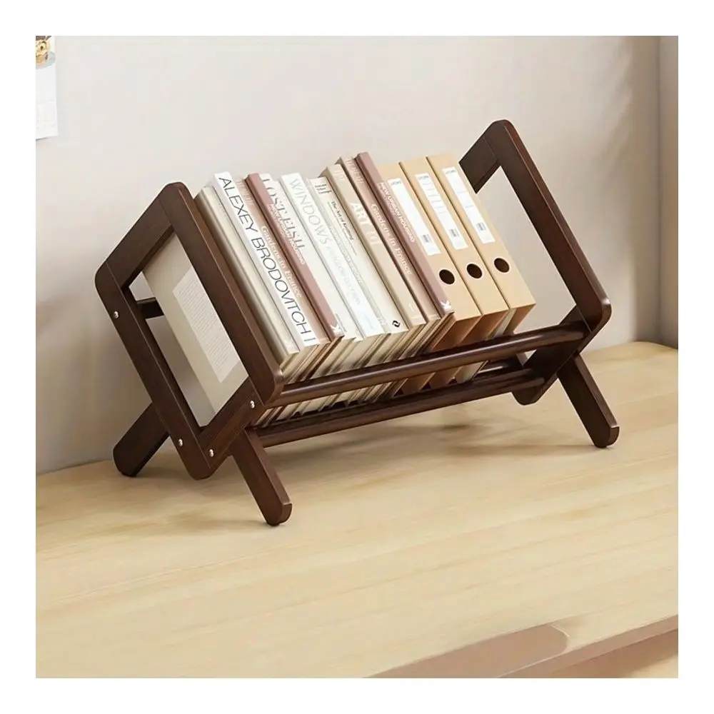 Bookshelf Creative Bamboo Desktop Bookshelf Childrens Desktop Simple Storage Rack Desktop Small Bookshelf