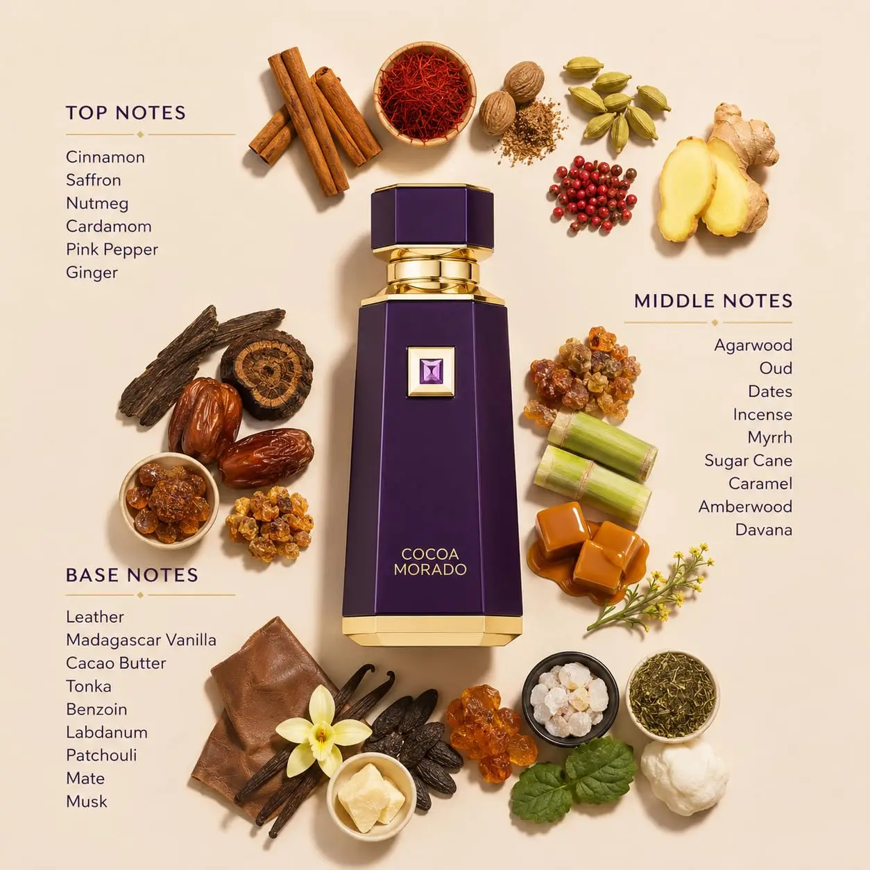 New Premium 100ml Opulent Woody Intense Perfume Long-Lasting Luxury Fragrance for Men And Women Gold-Trimmed Gem Bottle