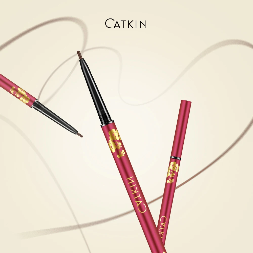 

Карандаш для бровей CATKIN Jade, сверхтонкий наконечник 1,5 мм, водонепроницаемый и устойчивый к размазыванию для конкретных бровей на весь день со встроенной кистью