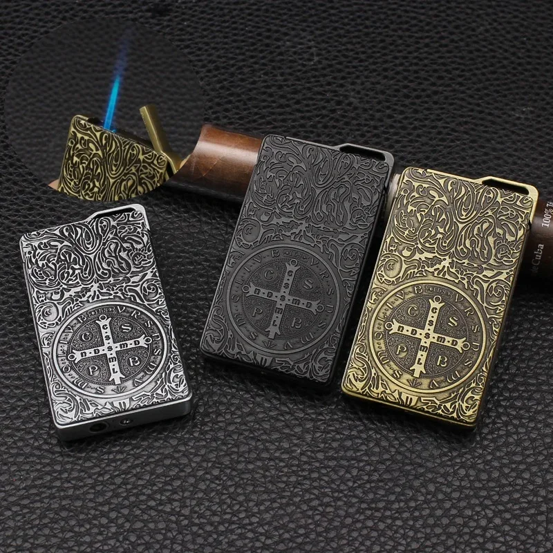 الإغاثة المعدنية يندبروف نفخ أخف قسطنطين في الهواء الطلق جيت لهب تنقش نفخ أخف الرجال التدخين هدية